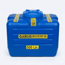 Rectangular Agriculture Sprayer Tank – Compact Body Design in blue color - Image 4