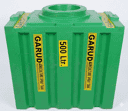 Rectangular Agriculture Sprayer Tank – Wide Body Design in Green color - Image 3