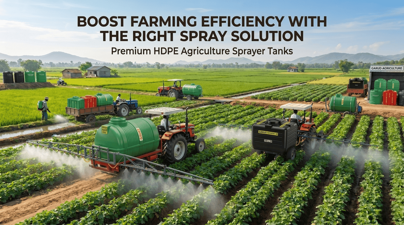 🌿 Agriculture Sprayer Tank: Boost Farming Efficiency with the Right Spray Solution