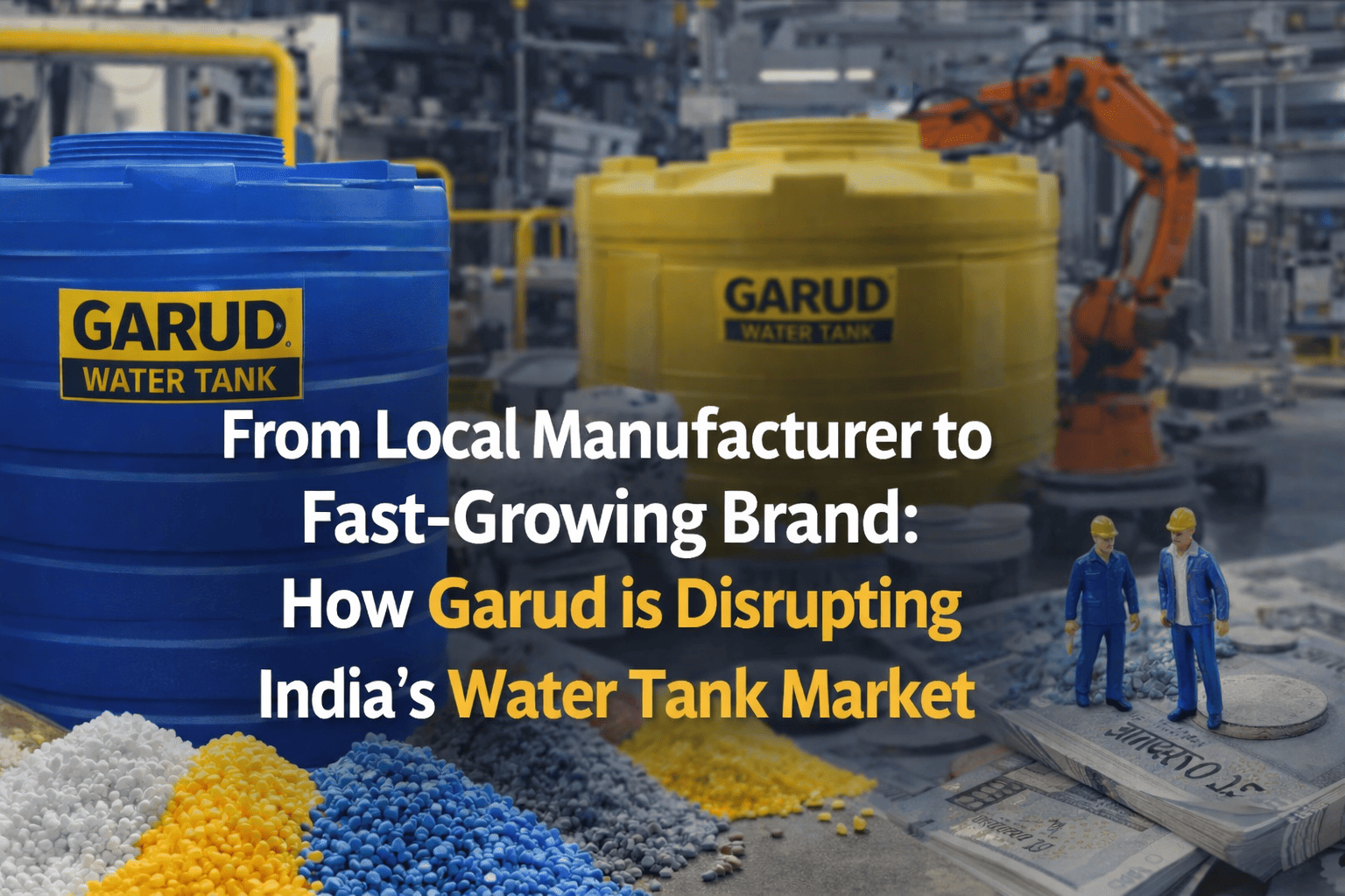 From Local Manufacturer to Fast-Growing Brand: How Garud is Disrupting India’s Water Tank Market