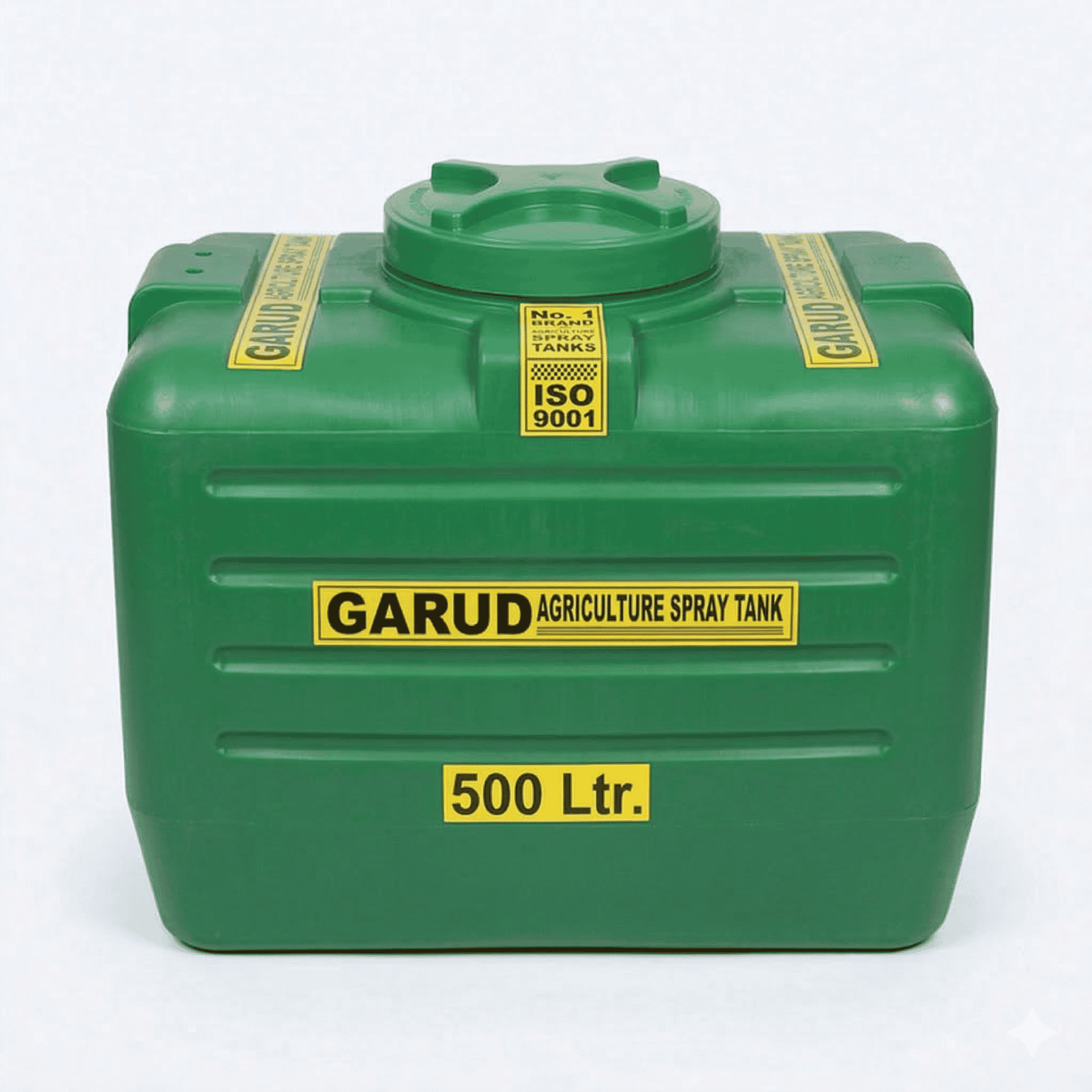 Rectangular Agriculture Sprayer Tank – Compact Body Design in green color - Image 5