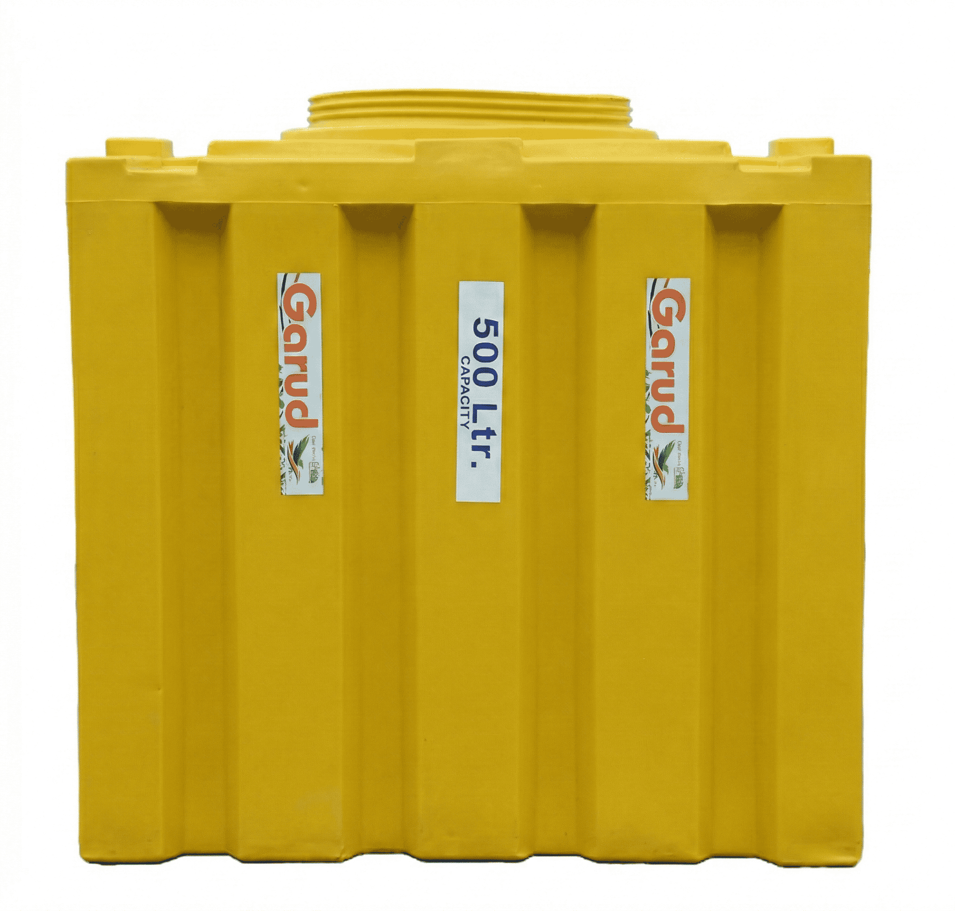 Rectangular Agriculture Sprayer Tank – Wide Body Design in Yellow color - Image 1