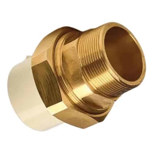 1/2 Inch CPVC Brass Hexa MTA - Image 1