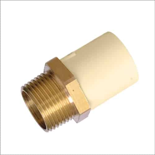 1/2 Inch CPVC Brass Hexa MTA - Image 2
