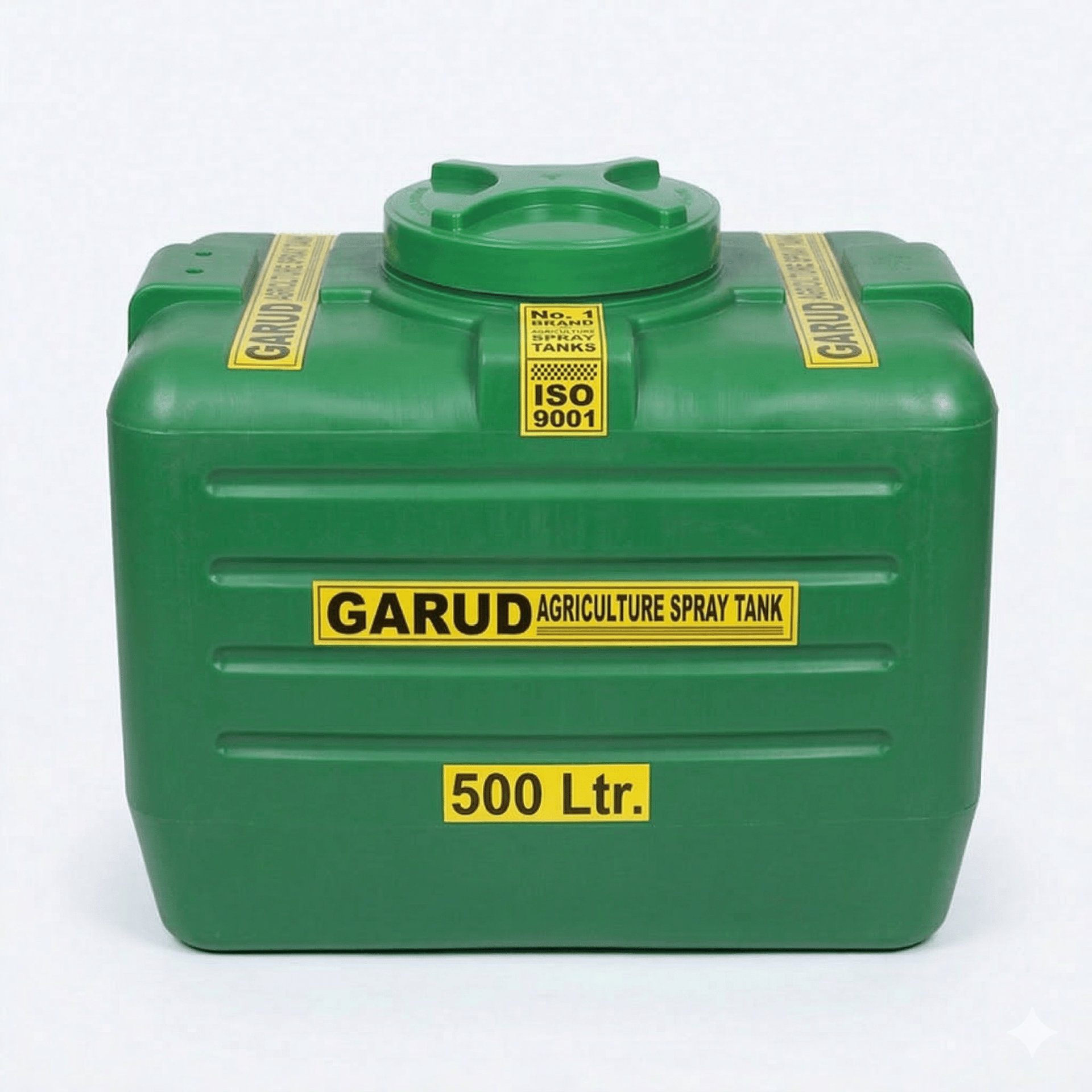 Rectangular Agriculture Sprayer Tank – Compact Body Design in green color - Image 5