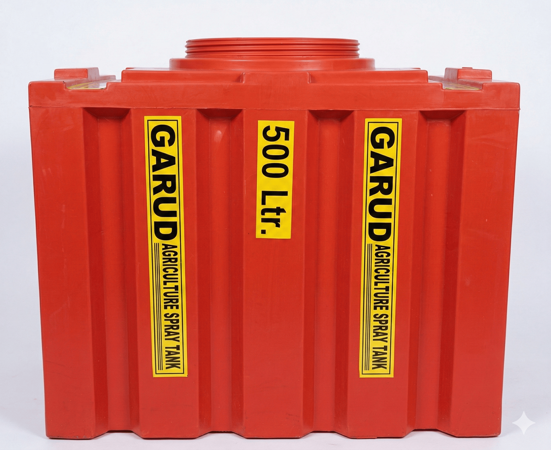 Rectangular Agriculture Sprayer Tank – Wide Body Design in Red color - Image 2
