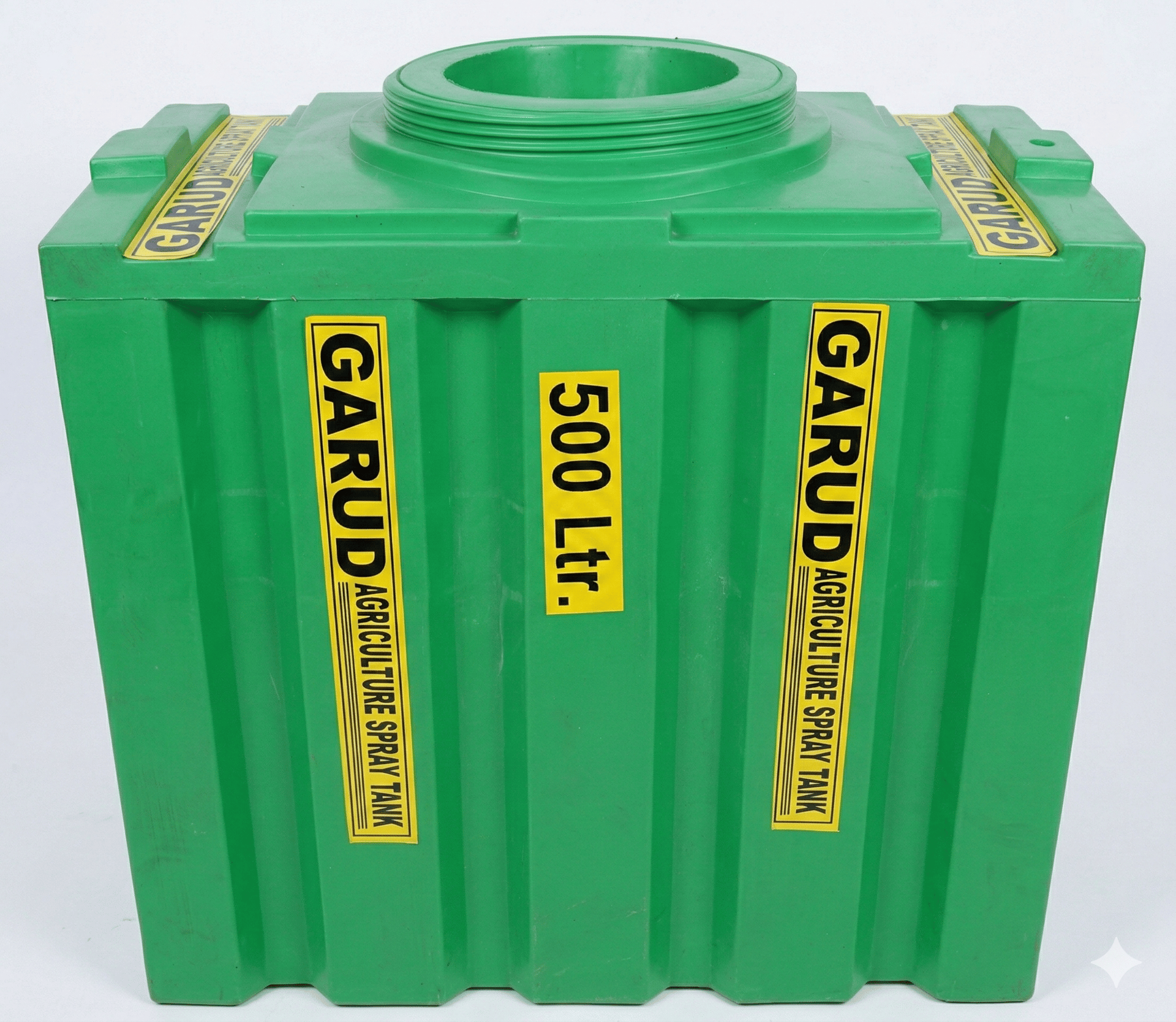 Rectangular Agriculture Sprayer Tank – Wide Body Design in Green color - Image 3