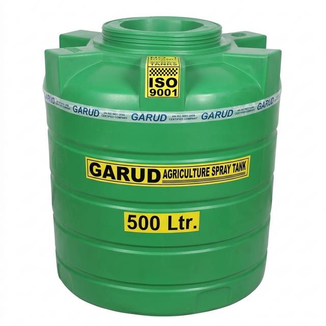 Vertical Agriculture Sprayer Tank – UV Stabilized & Durable in Green color - Image 1