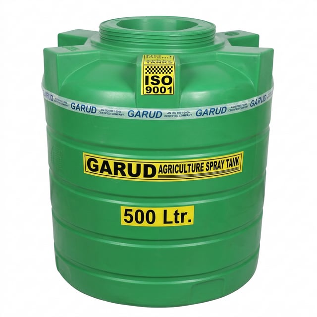 Vertical Agriculture Sprayer Tank – UV Stabilized & Durable in Green color - Image 1